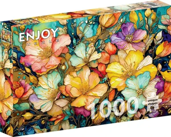 ENJOY Puzzle Luxusná kvetinová záhrada