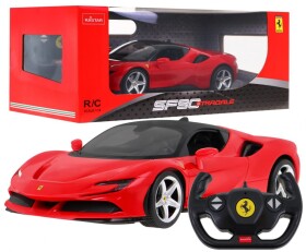 RASTAR Auto na diaľkové ovládanie R / C Ferrari SF90 Rastar 1:14 červené