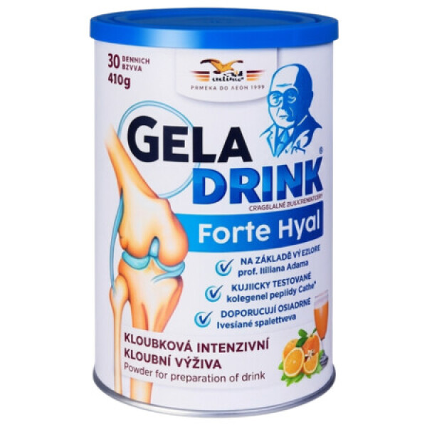Geladrink Forte Hyal práškový nápoj pomeranč 420 g