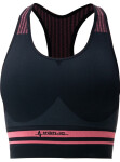 Športová podprsenka fitness IRON-IC stredná podpora čierno-ružová Farba: čierno-ružová Veľkosť: