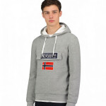 Geografické Nórsko Gadrien DB 054 M WW6114H/GN/Blended Grey/White Mikina XL