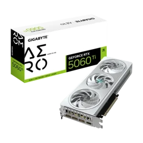 GIGABYTE GeForce RTX 5060 Ti AERO OC 8GB / 2647MHz / 8GB GDDR7 / 128-bit / 1x HDMI + 3x DP / 650W (8) (GV-N506TAERO OC-8GD)