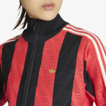 Mikina adidas Firebird Tracktop Black/ Semi Lucid Red XS