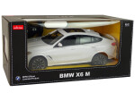 RASTAR Auto na diaľkové ovládanie R/C BMW X6 M Rastar 1:14 biele