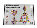 Mamido Mamido Flexibilná magnetická stavebnica Tube Block Pro Max 66 dielov