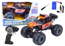 Mamido Terénne auto na diaľkové ovládanie R/C 1:8 oranžové