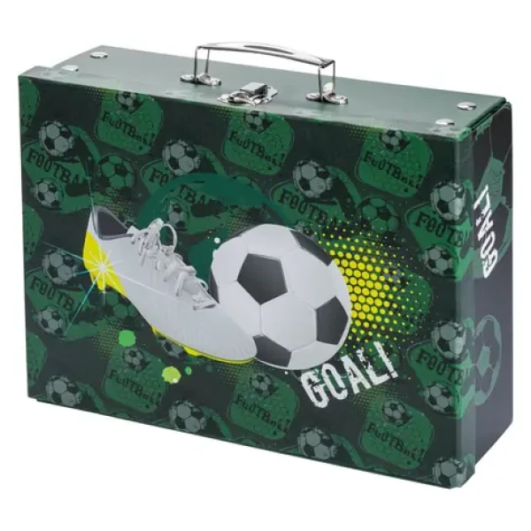 BAAGL Skladací školský kufrík Futbal / 32.5 x 10.5 x 26 cm (A-31732)