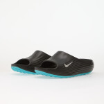 Tenisky Nike ReactX Rejuven8 Men's Slides Black/ Metallic Silver-Gamma Blue EUR 42.5