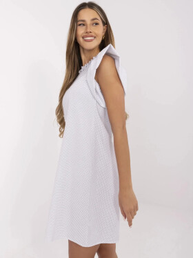 Šaty LK SK 506795 1.99 biela a čierna 36