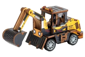 2KIDS TOYS 3D drevená skladačka Bager
