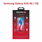 Swissten FULL GLUE COLOR FRAME CASE FRIENDLY sklo pre Samsung A166B/A165F Galaxy A16 5G/4G čierna (54501869)