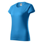 Dámske základné tričko (modré) 2XL