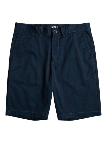 Billabong CARTER STRETCH NAVY pánske plátené kraťasy - 36