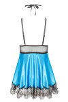 Erotická košieľka Eve chemise turquoise BEAUTY NIGHT FASHION tyrkysová