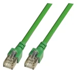 EFB Cat5e SF/UTP zelená / Patch kábel / 15 m / RJ-45 / PVC / CCA (K5460.15)