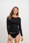 Dámske tričko s dlhým rukávom 21921 Black - Vamp XL černá