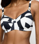 SUMMER ALLURE - Minimalizačná plavková podprsenka (optické zmenšenie o 1 veľkosť) Triumph WHITE 44G