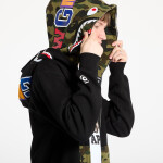Mikina A BATHING APE 1St Camo Shark Full Zip Double Hoodie UNISEX Black S