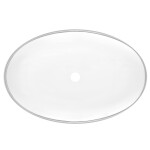 INVENA - Umývadlo na dosku FRESCO biela/chróm CE-31-001-W