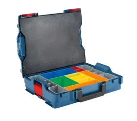 BOSCH 1600A016NB / Kufor na náradie L-Boxx 102 s zakladačmi / 12 priehradiek / ABS plast / 442 × 357 × 117 mm (1600A016NB)