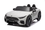 Mamido Mamido Elektrické autíčko Mercedes AMG SL63 4x200W 24V biele EVA, ECO koža