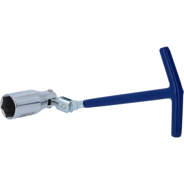 KS Tools 517.1175 Otočný kľúč na zapaľovacie sviečky s T-rúčkou, 21 mm; 517.1175