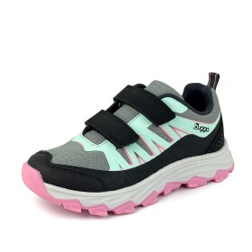 Dievčenské outdoorové topánky na suchý zips Bugga TARA Gray B00202-01 - 35