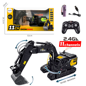 Mamido Mamido Bager na diaľkové ovládanie s dymovými efektmi Excavator 3300