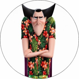Jedlý papier Hotel Transylvania Drákula v letnom tričku 19,5 cm - Pictu Hap - Pictu Hap