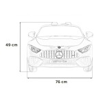 Mamido Elektrické autíčko Mercedes-Benz AMG SL63 4x4 biele