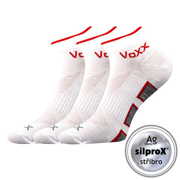 VOXX ponožky Dukaton silproX white páry 39-42 100716