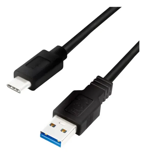 LogiLink USB-C - USB-A čierna / Kábel USB-C / USB 3.2 Gen 1 / 5 Gbit/s / 1,5 m (CU0169)