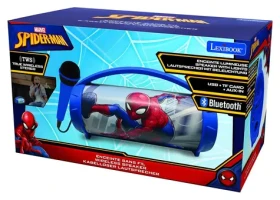LEXIBOOK Bluetooth reproduktor Spiderman / s mikrofónom / svietiaci design (BTP585SPZ)