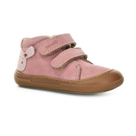 Primigi Nabuk Canyon/Rosa Antico celoročné členkové barefoot topánky 25 EUR