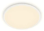 Philips SuperSlim CL550 bílá / Stropní svítidlo / LED / 36W / 2700K / O 55 cm (929002667201)