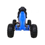 Mamido Detská šliapací motokára Monster Strong modrá