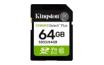 Kingston Canvas Select PLUS SDXC 64GB / UHS-I V90 / U3 / Class 10 (SDS3/64GB)