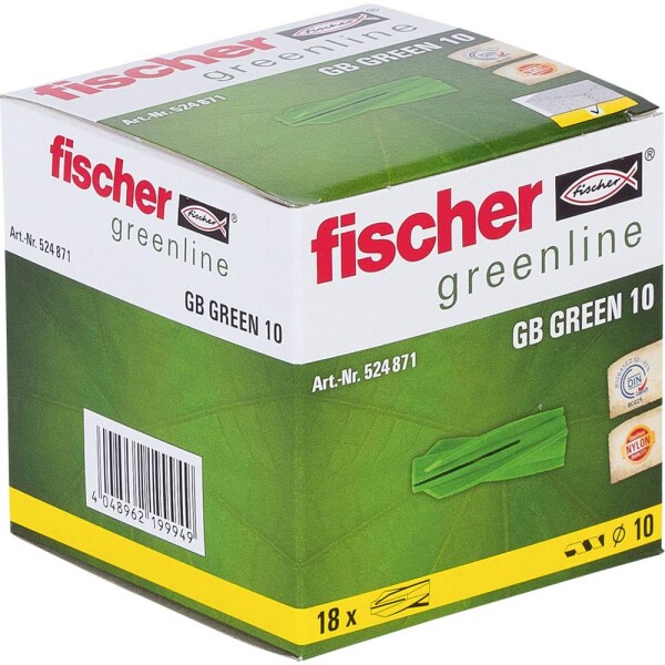 Fischer hmoždinka do pórobetónu 10 mm 524871 18 ks; 524871
