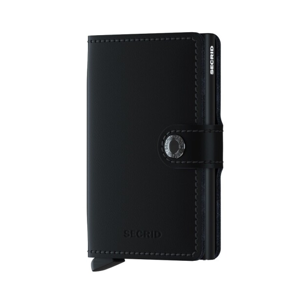 Kožená mini peňaženka Secrid Miniwallet Matte Black