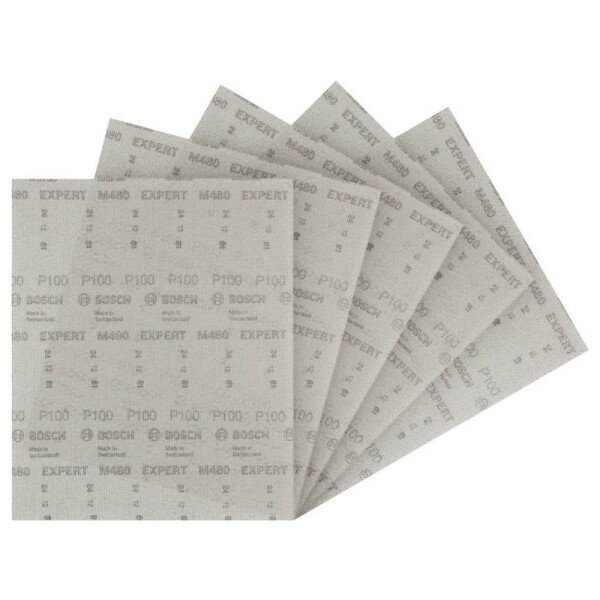 Bosch Accessories 2608902504 2608902504 brúsna sieť pre orbitálnu brúsku Zrnitosť 100 5 ks; 2608902504