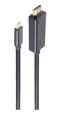 Shiverpeaks kábel USB-C - HDMI čierna / Kábel / 60 Hz / pozlátené konektory / 3 m (BS10-57045)