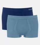 Pánske boxerky GO Smooth Hipster C2P - neznáme - modré V003 - SLOGGI UNKNOWN XXL