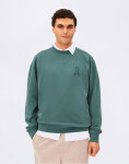 Armedangels Iconic Å GMT Dye Sweatshirt 3653 petrol velvet washed L
