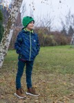 Chlapčenská softshellová bunda s kapucňou, Pidilidi, PD1102-02, modrá - 110 | 5let