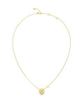 Guess Nežný pozlátený náhrdelník Wild Flower JUBN05502JWYGT/U