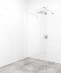 Sprchová zástena Walk-in 80 cm SAT vo farbe profilu chróm SATBWI80ZAV SATBWI80ZAV