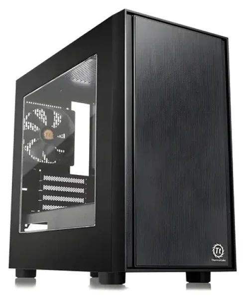 Thermaltake Versa H17 Window čierna / MicroTower / 1x USB 3.0 / 2x USB 2.0 / bez zdroja / micro ATX / priehľadná bočnica (CA-1J1-00S1WN-00)