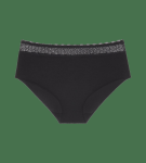 Dámske nohavičky Feel of Modal Midi - BLACK - čierne 0004 - TRIUMPH BLACK XL