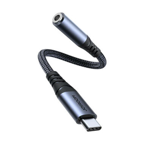 Joyroom SY-C01 Audio adaptér USB-C (M) - Jack 3.5mm (F) čierna (SY-C01)