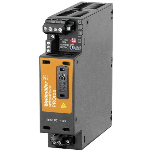 Weidmüller PRO TOPDC 24V/24V 5A EX DC / DC menič napätia 28.8 V 5 A 120 W; 2467290000